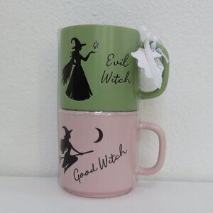 MRKT Finds Halloween ‘Wicked’ Good Witch/Evil Witch Mug Set